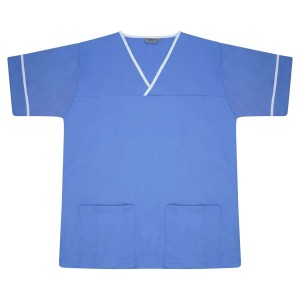 Scrub Tunic With Trim