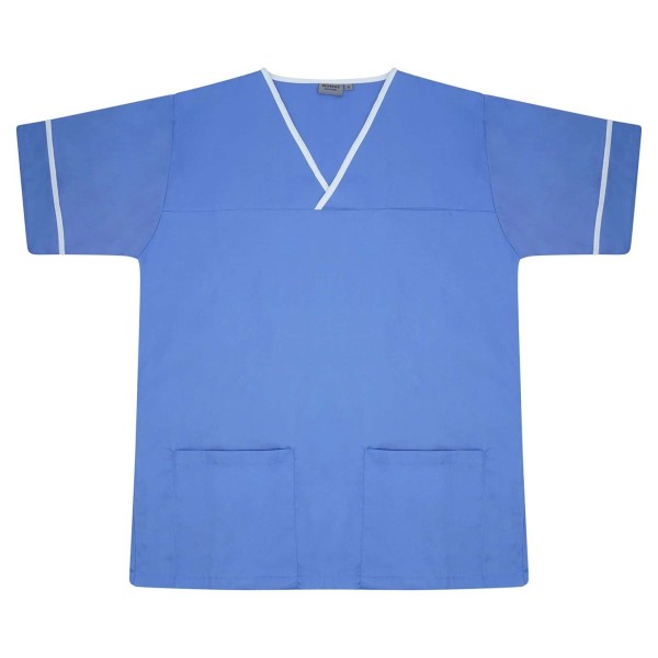 Scrub Tunic With Trim