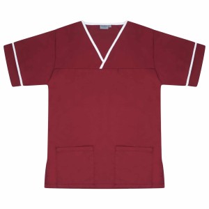 Scrub Tunic With Trim