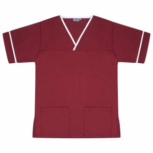 Scrub Tunic With Trim