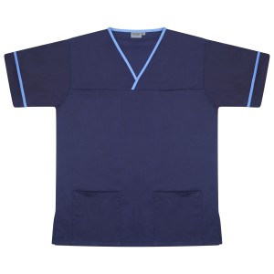 Scrub Tunic With Trim