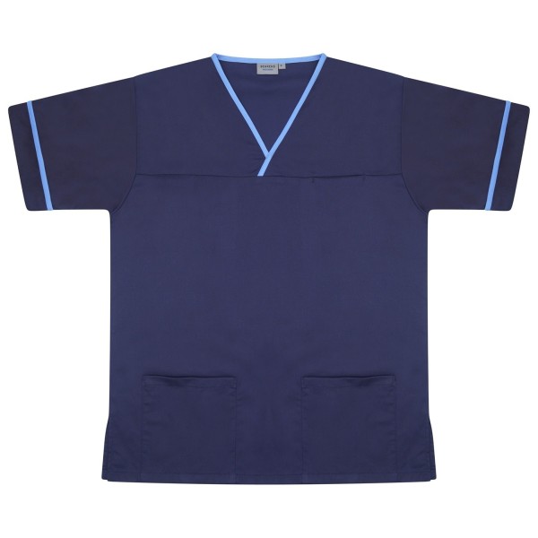 Scrub Tunic With Trim