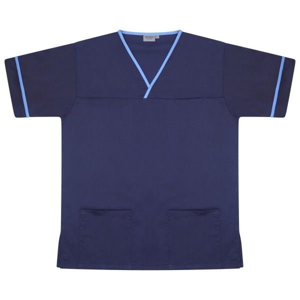 Scrub Tunic With Trim