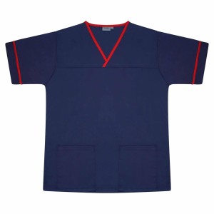 Scrub Tunic With Trim