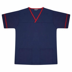 Scrub Tunic With Trim