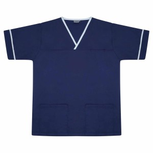Scrub Tunic With Trim