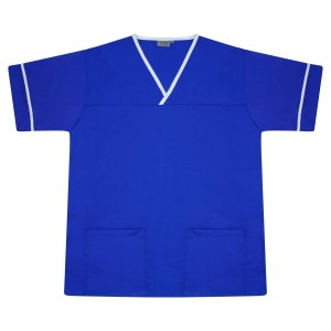 Scrub Tunic With Trim