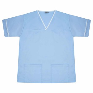 Scrub Tunic With Trim