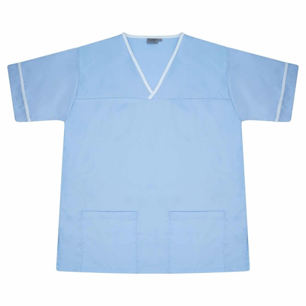 Scrub Tunic With Trim