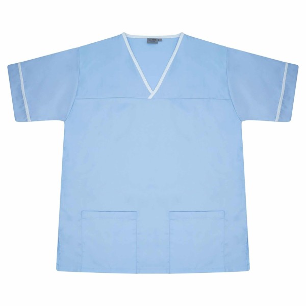 Scrub Tunic With Trim