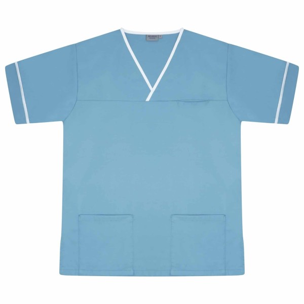 Scrub Tunic With Trim