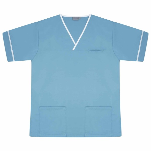 Scrub Tunic With Trim