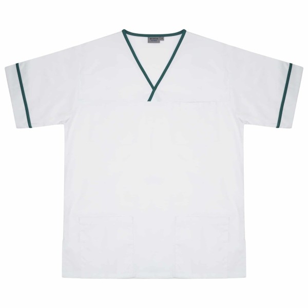 Scrub Tunic With Trim