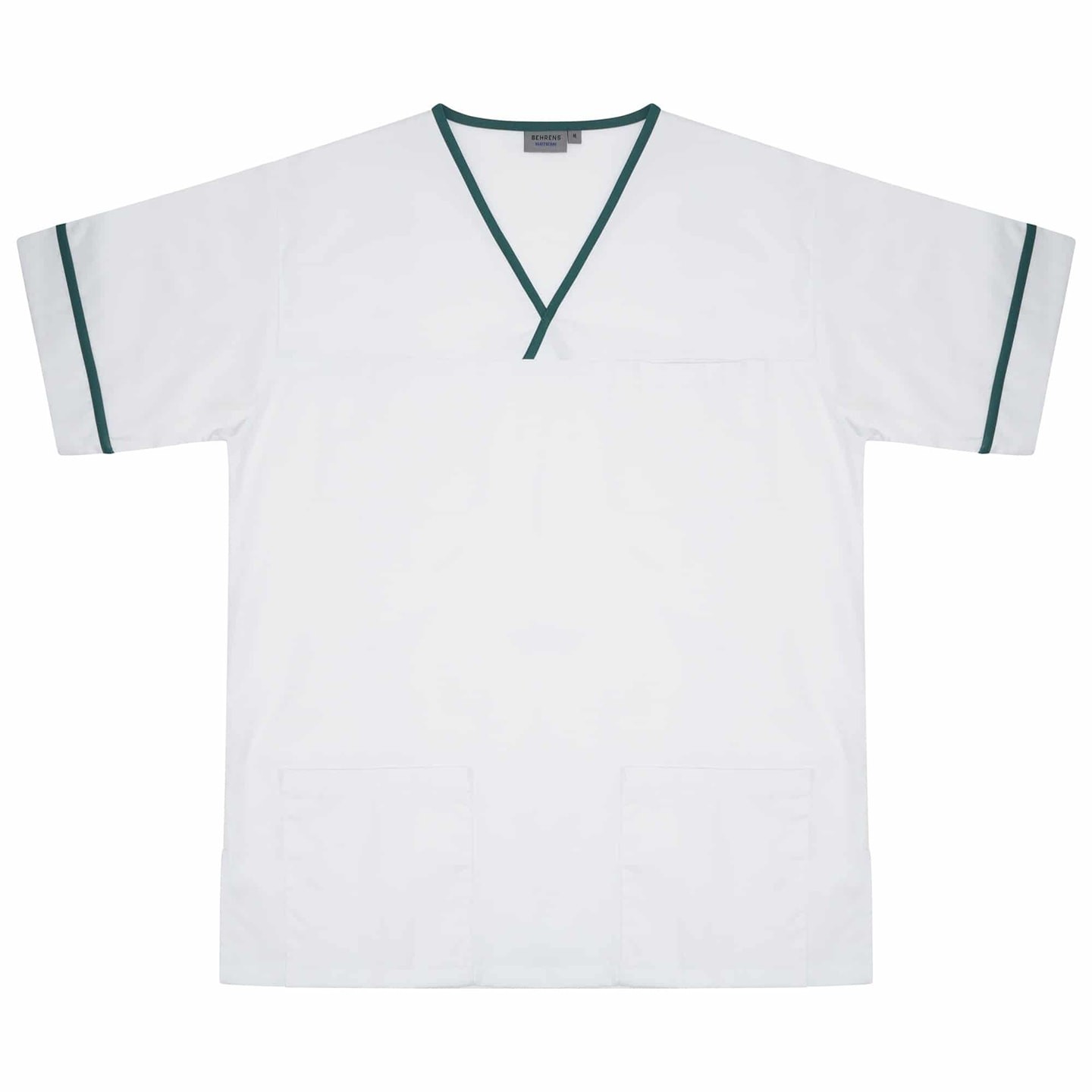 Scrub Tunic With Trim