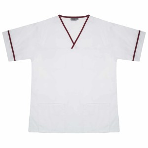 Scrub Tunic With Trim