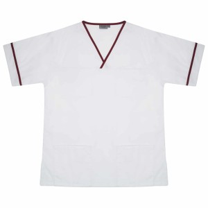 Scrub Tunic With Trim