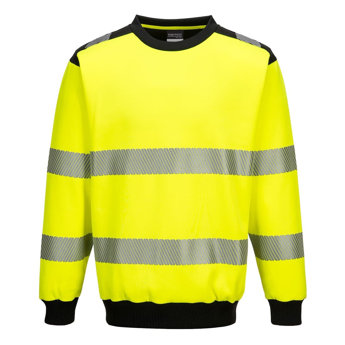 Portwest PW3 Hi-Vis Crewneck Sweatshirt