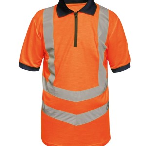 Regatta Hi-Vis Pro Contrast Piqué Polo Shirt