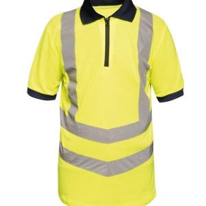 Regatta Hi-Vis Pro Contrast Piqué Polo Shirt