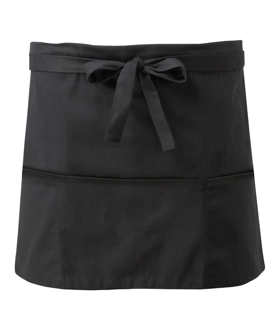 Short Apron: Unisex With Open Pockets