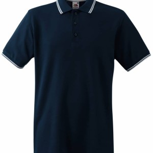Fruit of the Loom Premium Tipped Cotton Pique © Polo Shirt