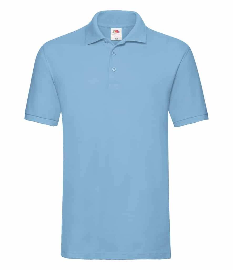 Fruit of the Loom Premium Cotton Pique ¬© Polo Shirt - Industrial Workwear