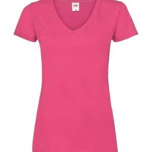 Fruit of the Loom Lady Fit Value V Neck T-Shirt