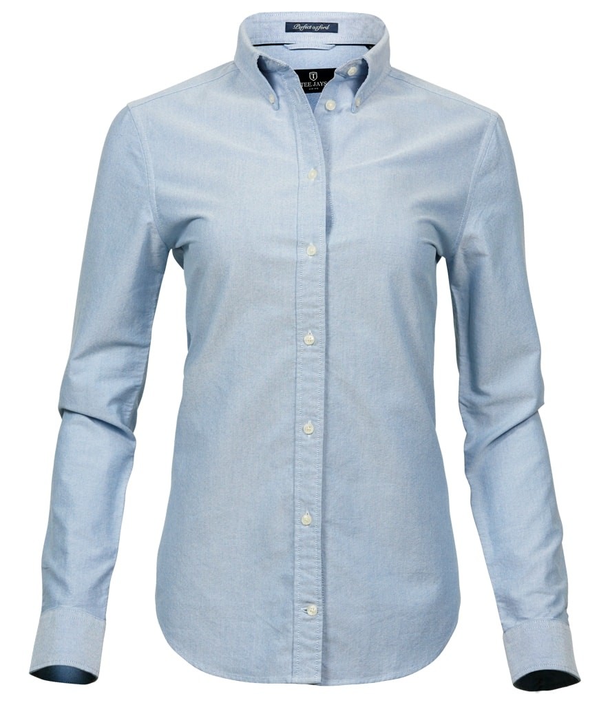 Tee Jays Ladies Perfect Long Sleeve Oxford Shirt
