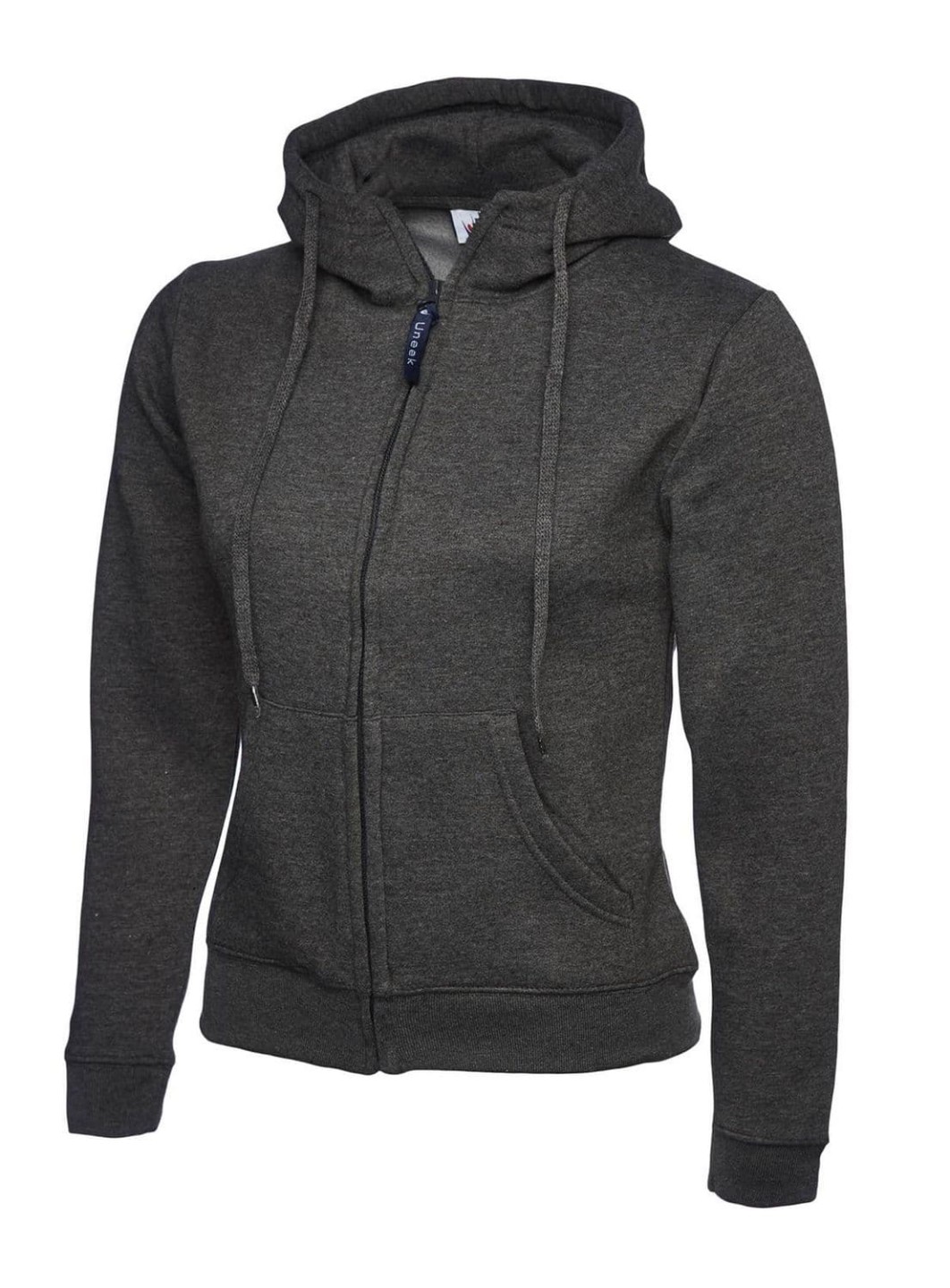 Uneek Ladies Classic Full Zip Hooded Sweatshirt