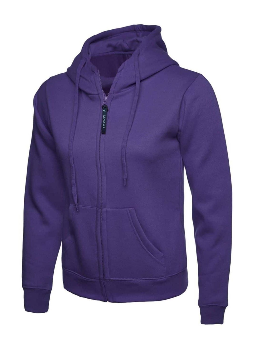 Uneek Ladies Classic Full Zip Hooded Sweatshirt