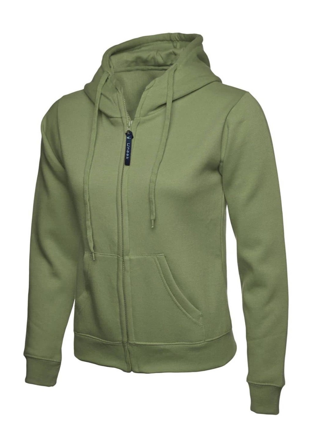 Uneek Ladies Classic Full Zip Hooded Sweatshirt