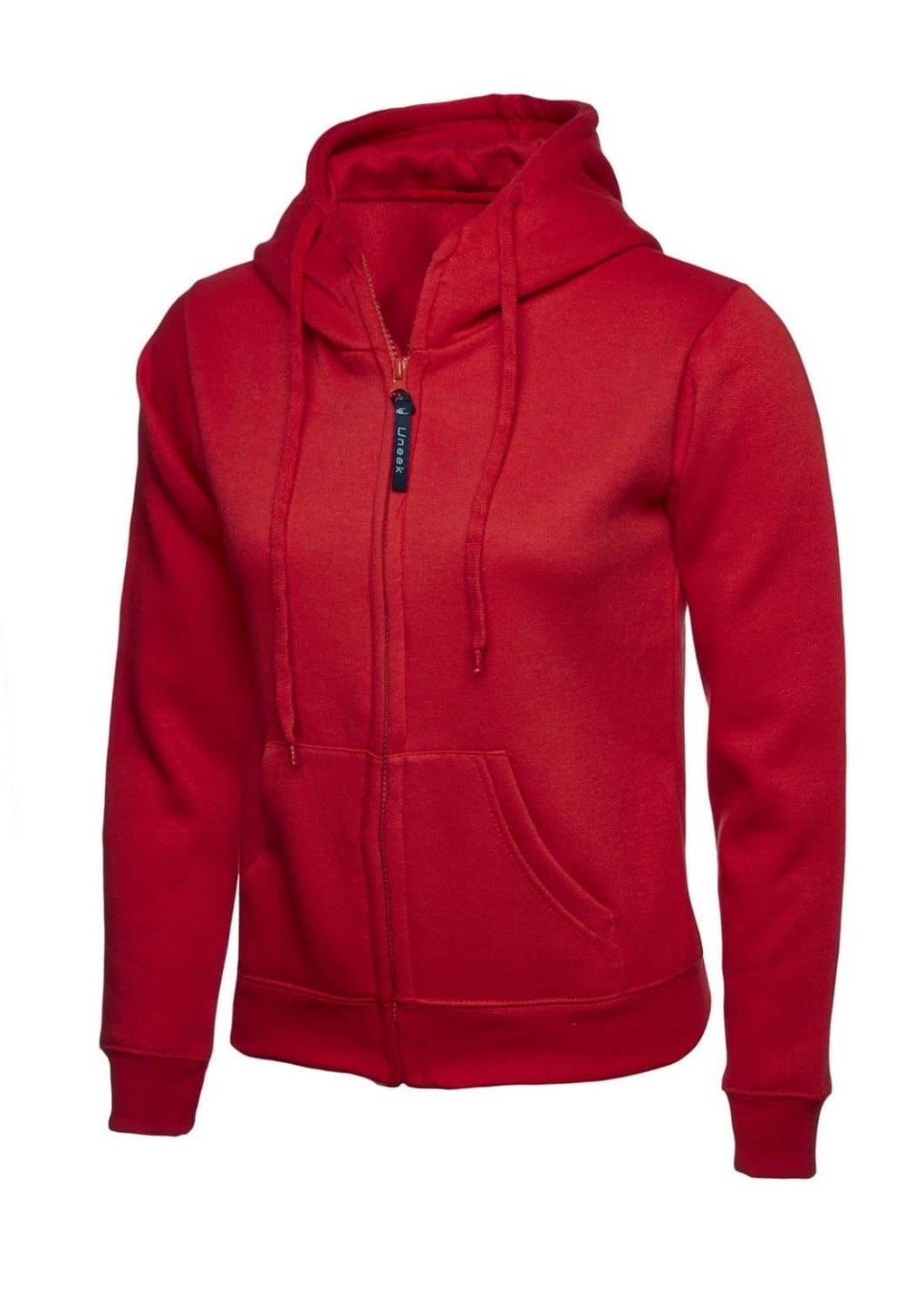 Uneek Ladies Classic Full Zip Hooded Sweatshirt