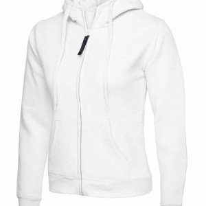 Uneek Ladies Classic Full Zip Hooded Sweatshirt