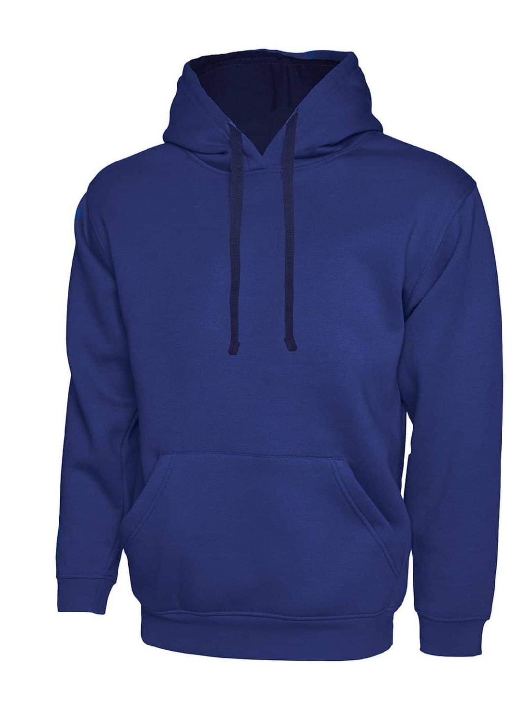 Uneek Contrast Hooded Sweatshirt