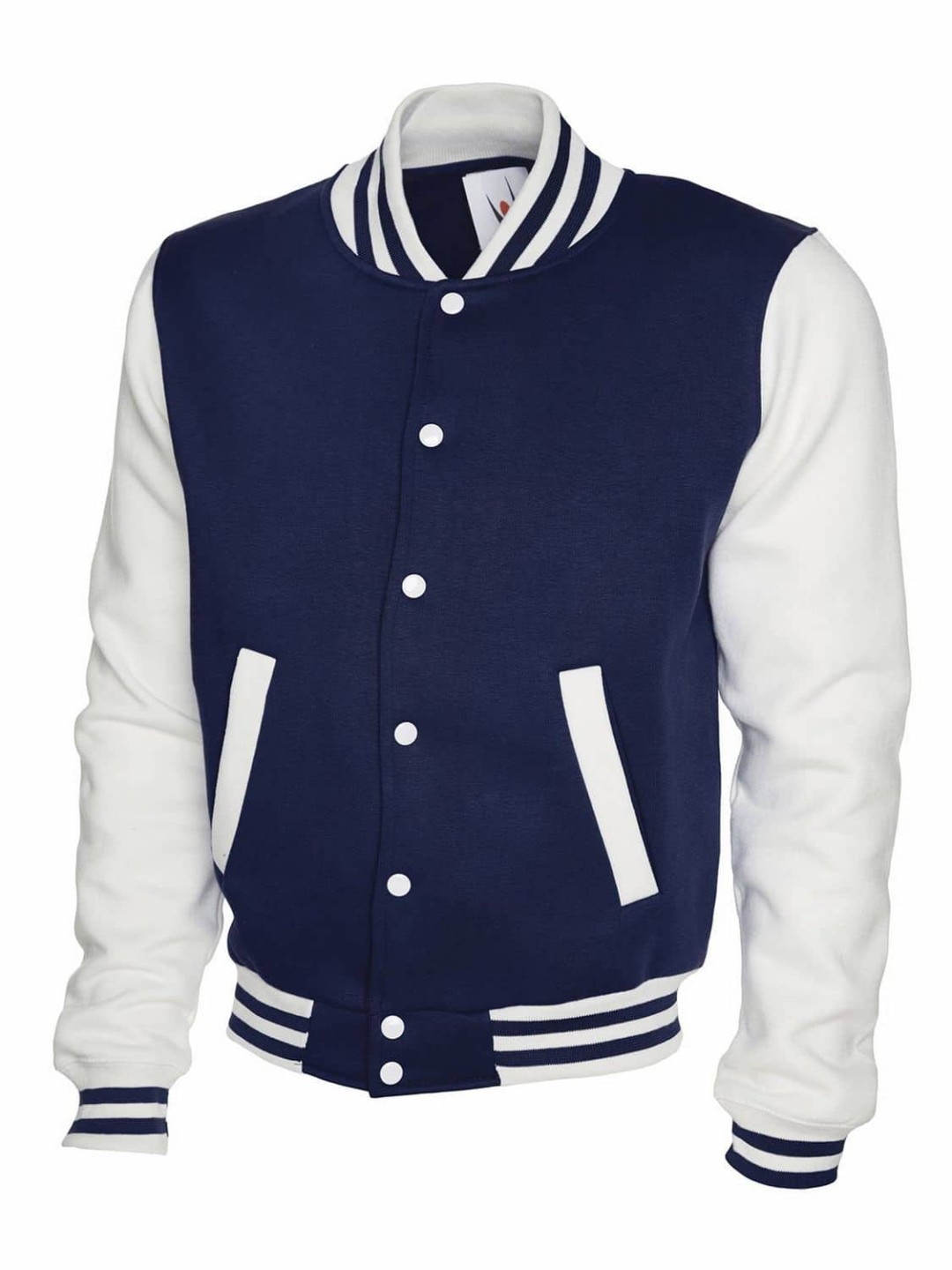 Mens blue varsity jacket hotsell