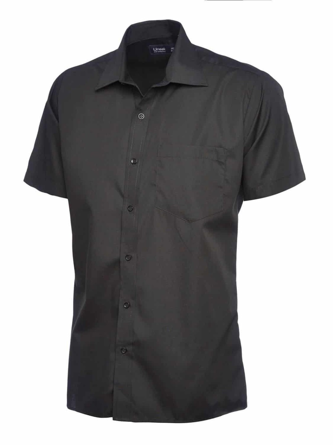 Uneek Mens Poplin Half Sleeve Shirt