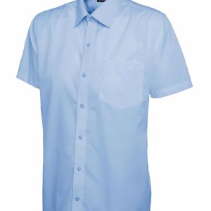 Uneek Mens Poplin Half Sleeve Shirt