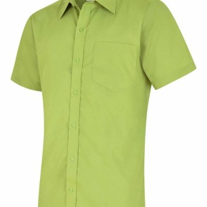 Uneek Mens Poplin Half Sleeve Shirt