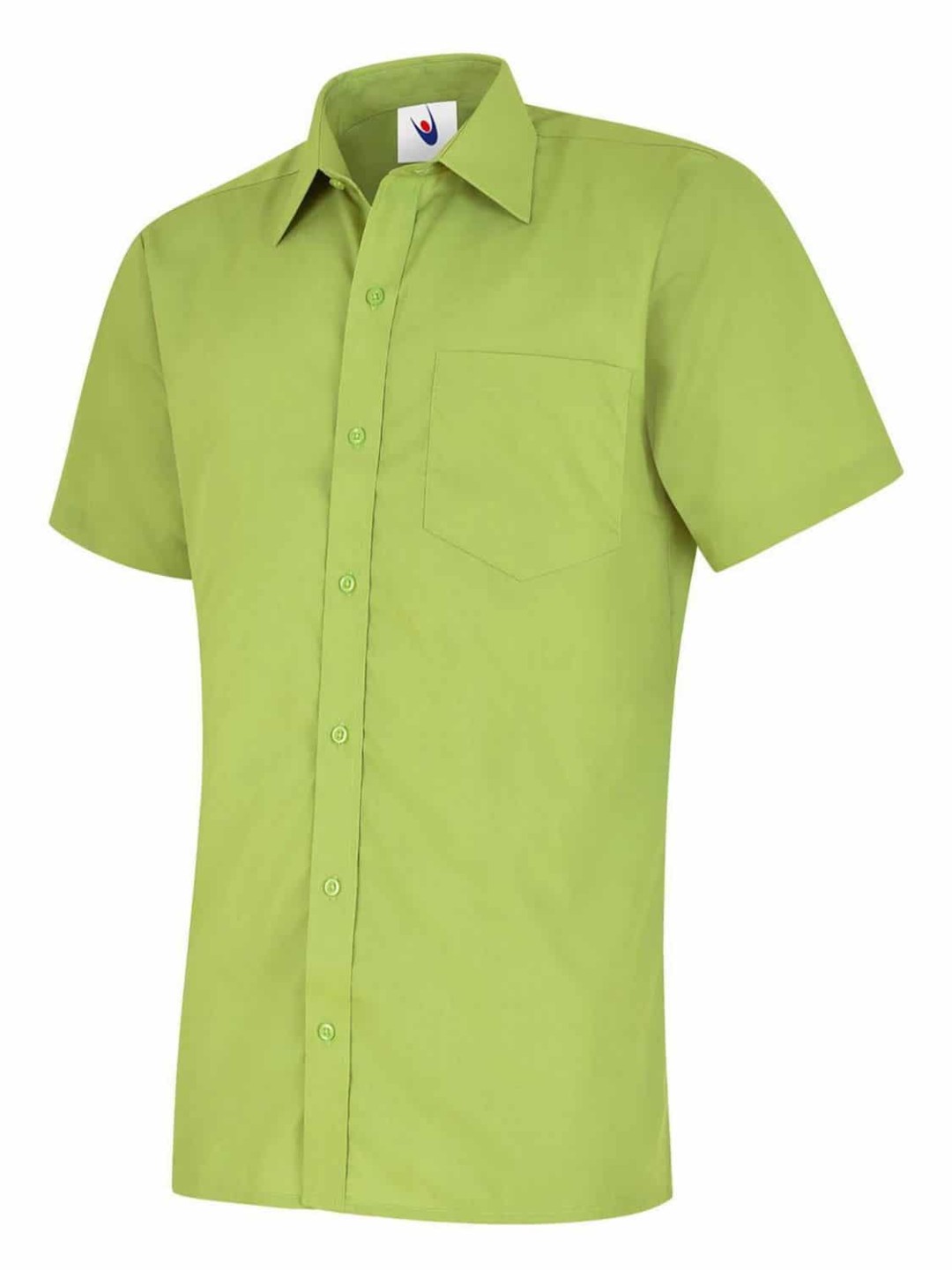 Uneek Mens Poplin Half Sleeve Shirt