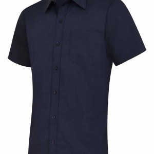 Uneek Mens Poplin Half Sleeve Shirt