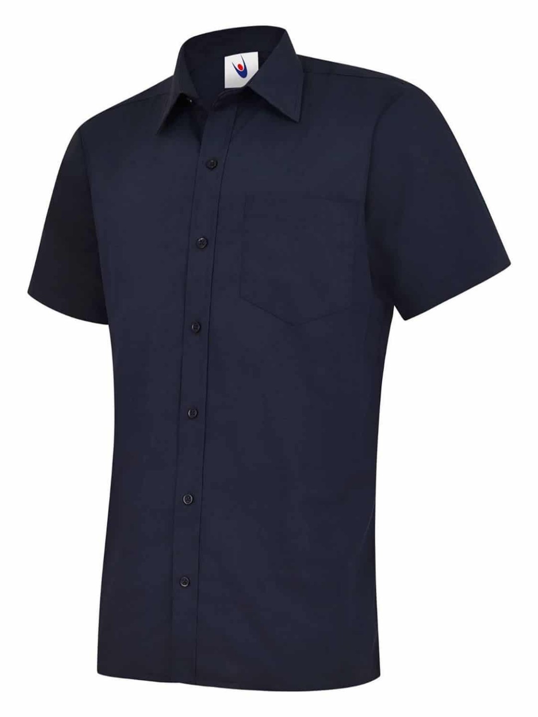 Uneek Mens Poplin Half Sleeve Shirt