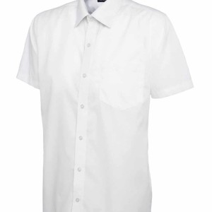 Uneek Mens Poplin Half Sleeve Shirt