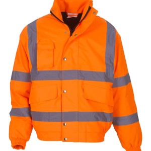 Yoko Hi-Vis Classic Bomber Jacket