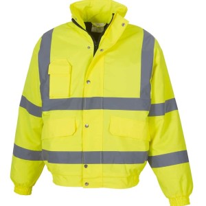 Yoko Hi-Vis Classic Bomber Jacket