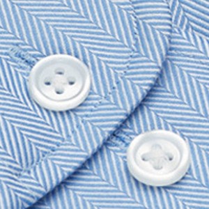 Men's Brook Taverner Altare Single Cuff Shirt Cotton Herringbone