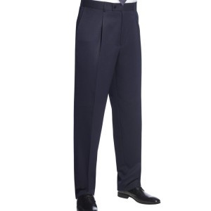 Men's Brook Taverner Delta Single Pleat Trouser