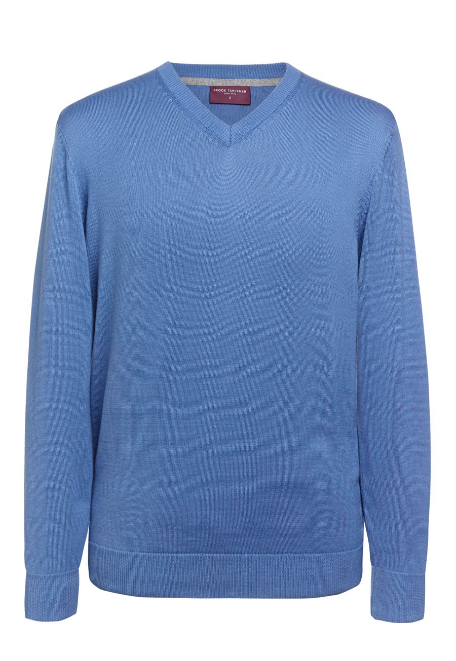 Men's Brook Taverner Boston V-neck Jumper