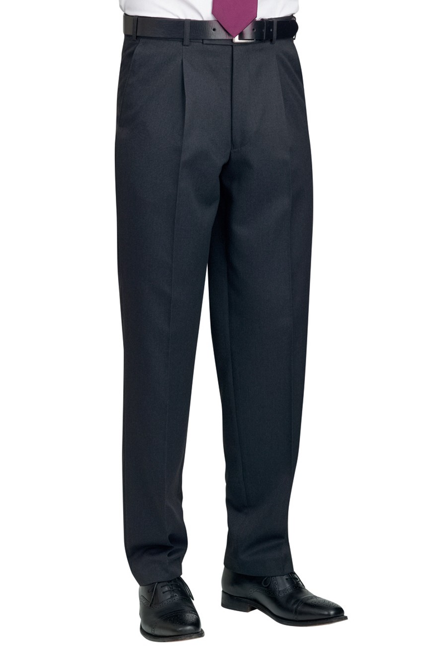 Men's Brook Taverner Delta Single Pleat Trouser