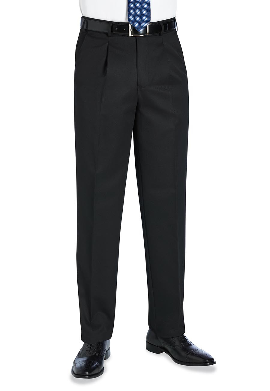 Men's Brook Taverner Delta Single Pleat Trouser