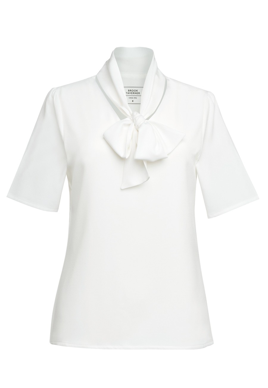 Women's Brook Taverner Flavia Pussy Bow Blouse